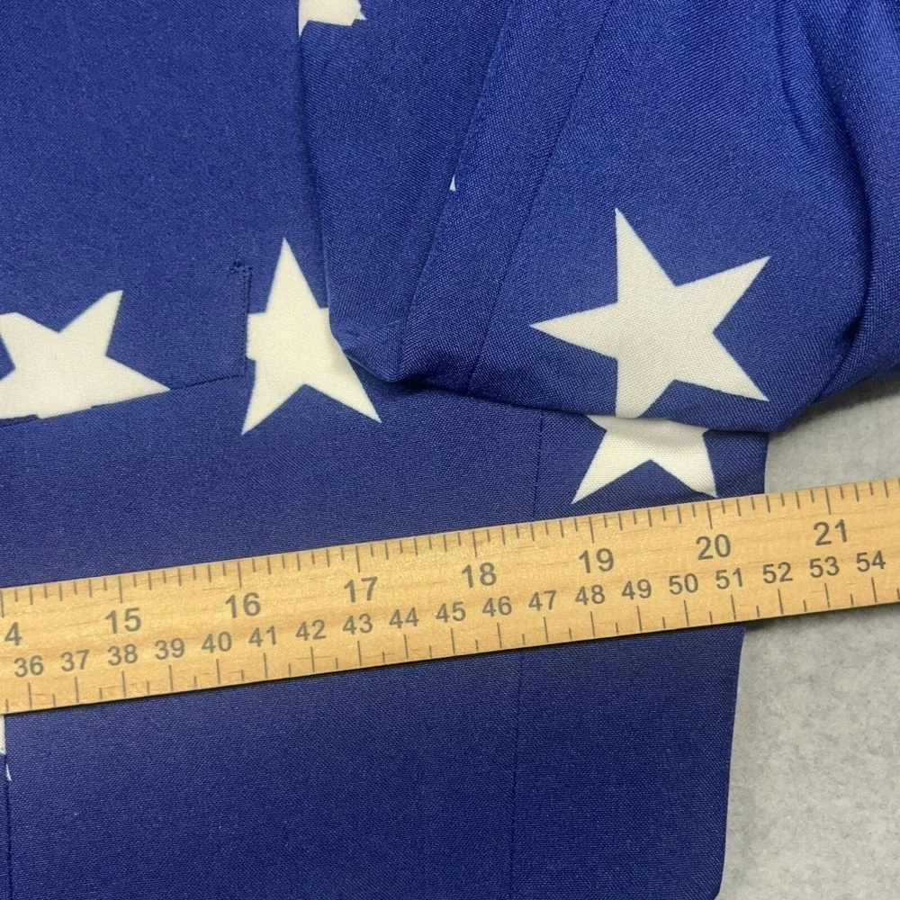 Opposuits American Flag Blue Star Print Blazer Suit Jacket EU50/UK40/US40
